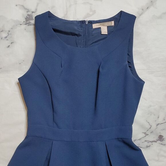 Forever 21 Dark Blue Sleeveless Dress - Picture 3 of 5